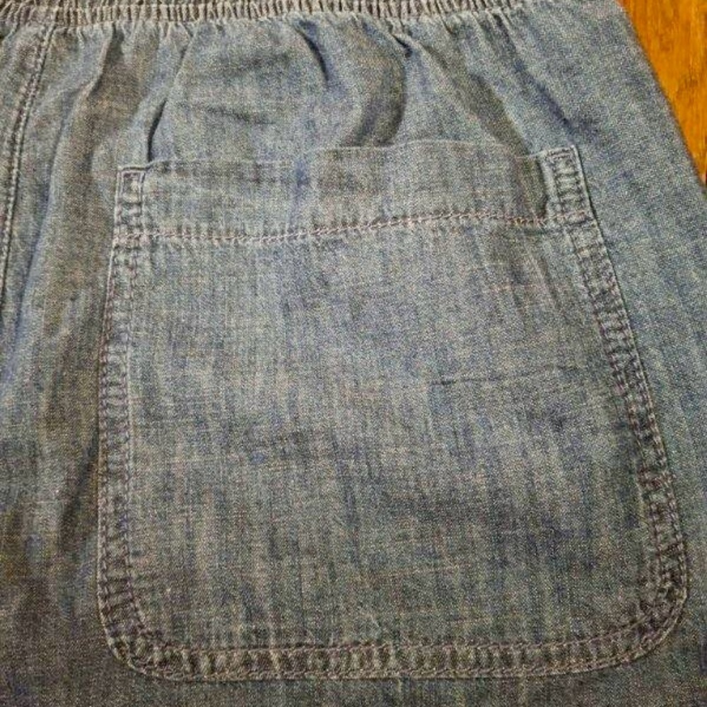 Falls Creek, XL,Women's Blue Denim Shorts, NWT - Picture 3 of 6